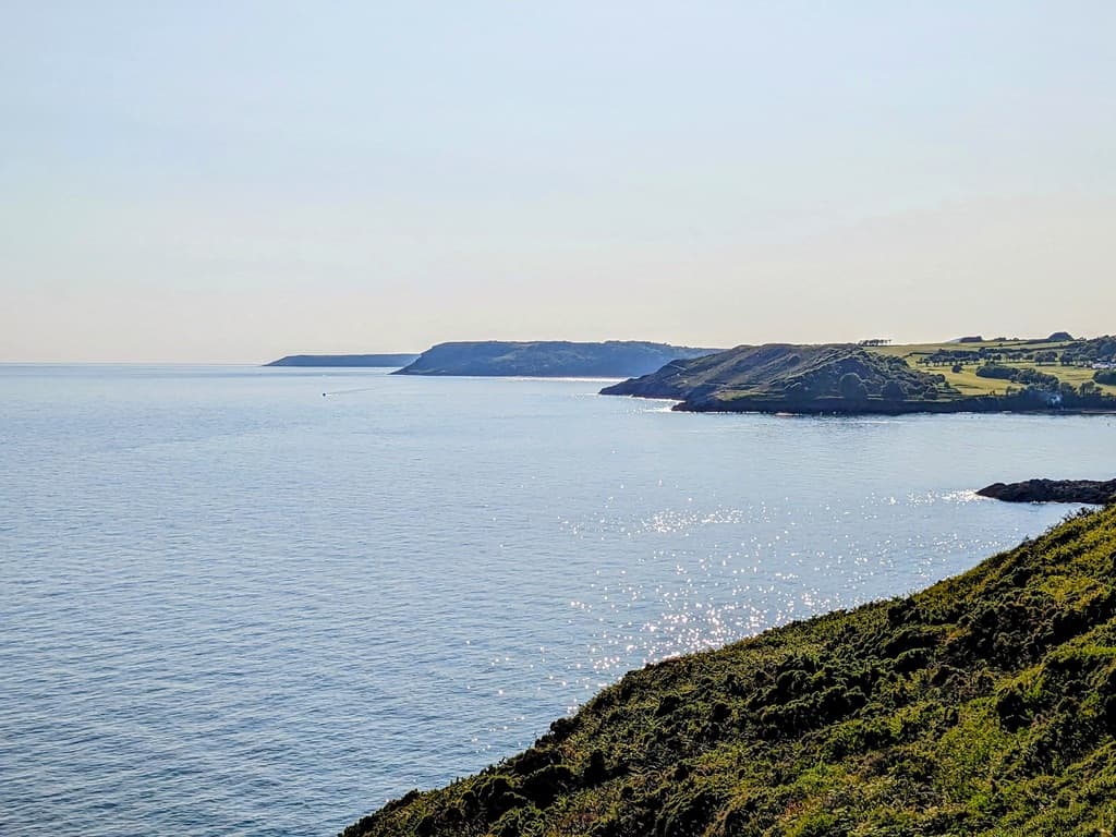 South Wales coastline near Swansea